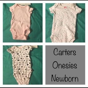 ❤️Baby Girls Newborn Carters Onesies❤️
